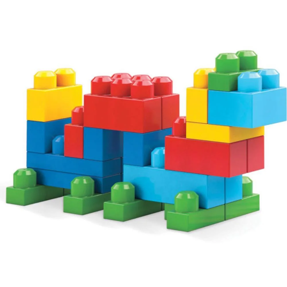 Mega Bloks Fb Sacola De Construcao Az 60P Mattel - imagem 6