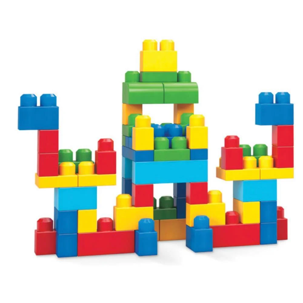 Mega Bloks Fb Sacola De Construcao Az 60P Mattel - imagem 8