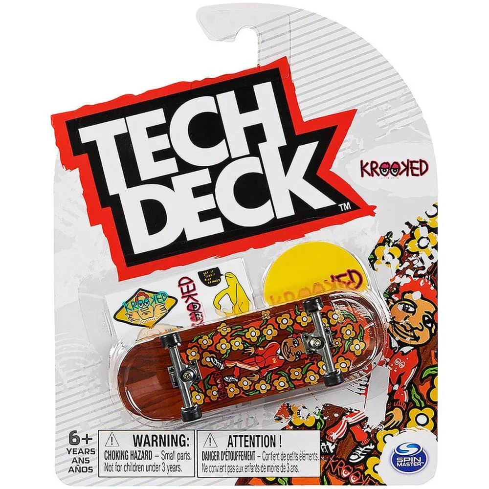 Skate De Dedo Tech Deck 96Mm C/Adesivo Sunny - imagem 12