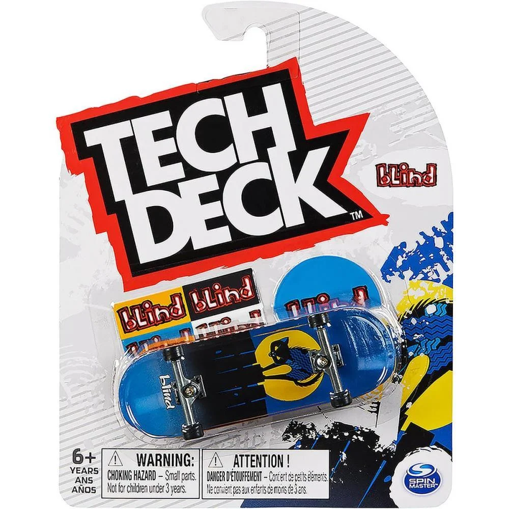 Skate De Dedo Tech Deck 96Mm C/Adesivo Sunny - imagem 5
