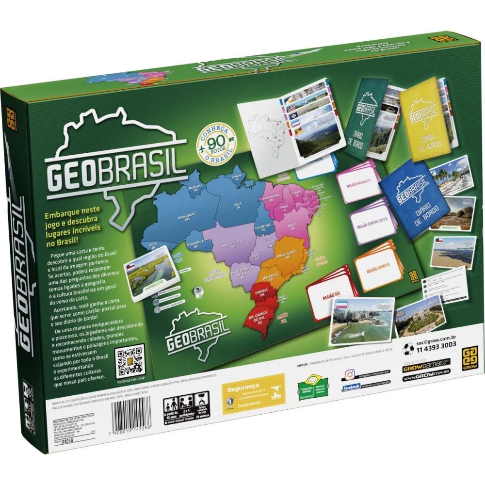 Jogo Educativo Geobrasil Grow - imagem 5