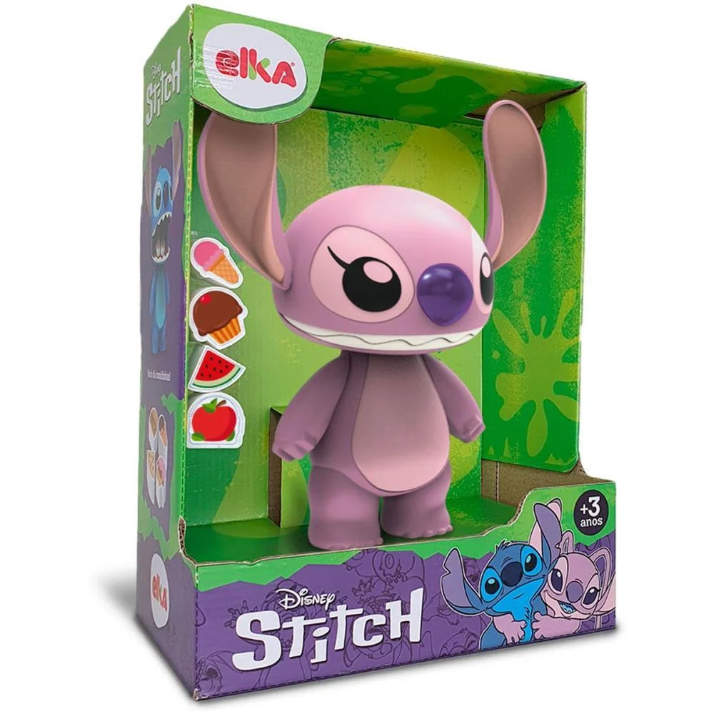 Boneco E Personagem Stitch Angel 24Cm. Elka - imagem 5