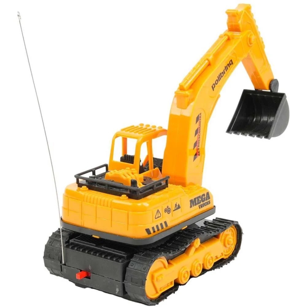 Carrinho Controle Remoto Retroescaveira 1:20 2Func/Pilh Polibrinq - imagem 2