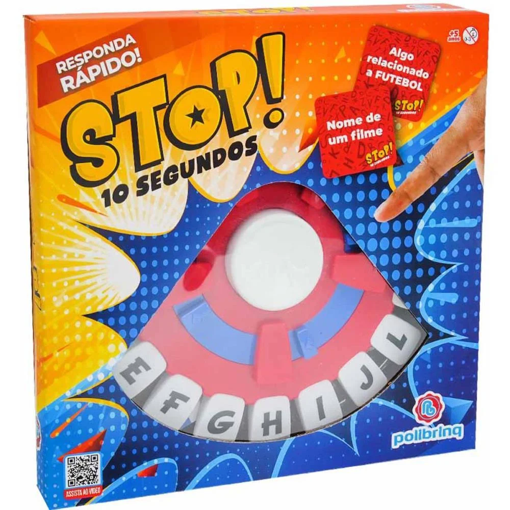 Jogo Diverso Stop Polibrinq