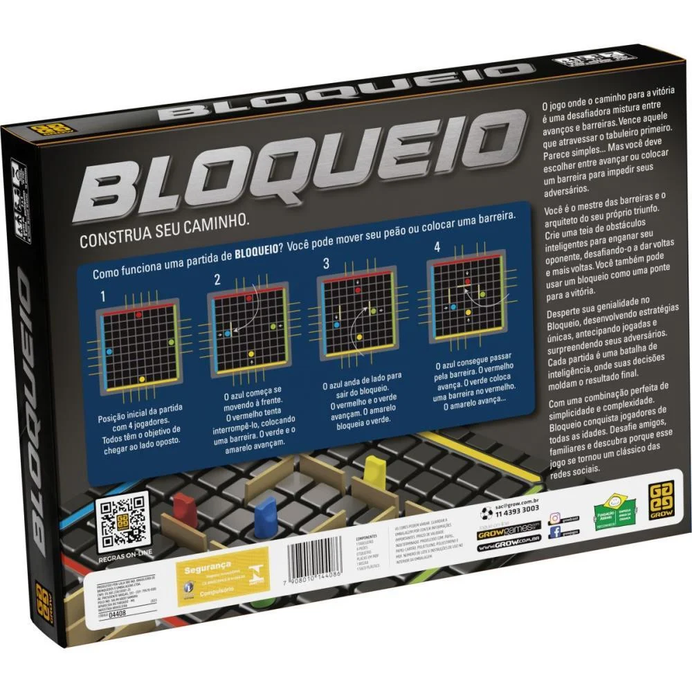 Jogo De Tabuleiro Bloqueio Grow - imagem 5