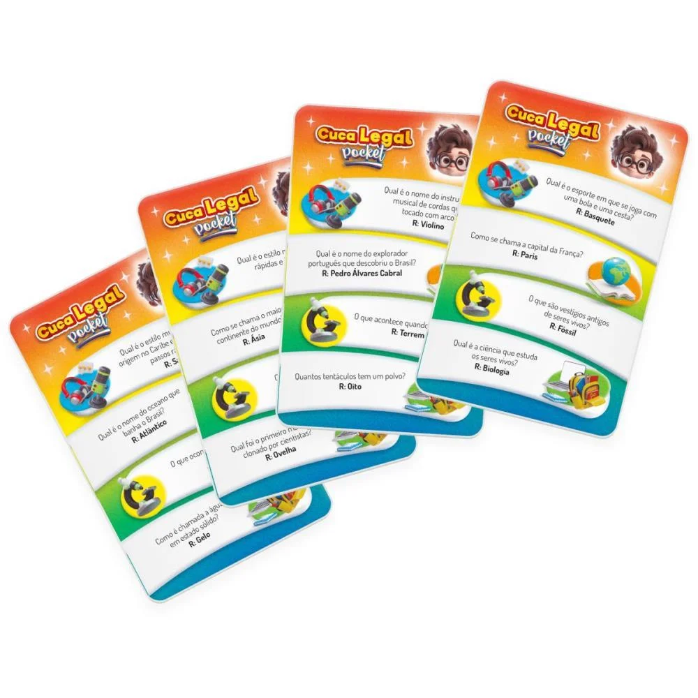 Jogo De Cartas Cuca Legal Pocket Pais E Filhos - imagem 3