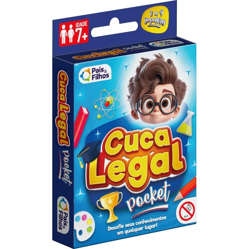 Jogo De Cartas Cuca Legal Pocket Pais E Filhos - imagem 4