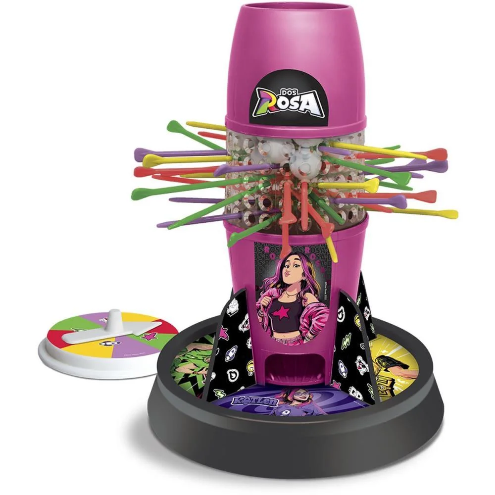 Jogo Diverso Dos Rosa Tira Varetas Elka - imagem 2