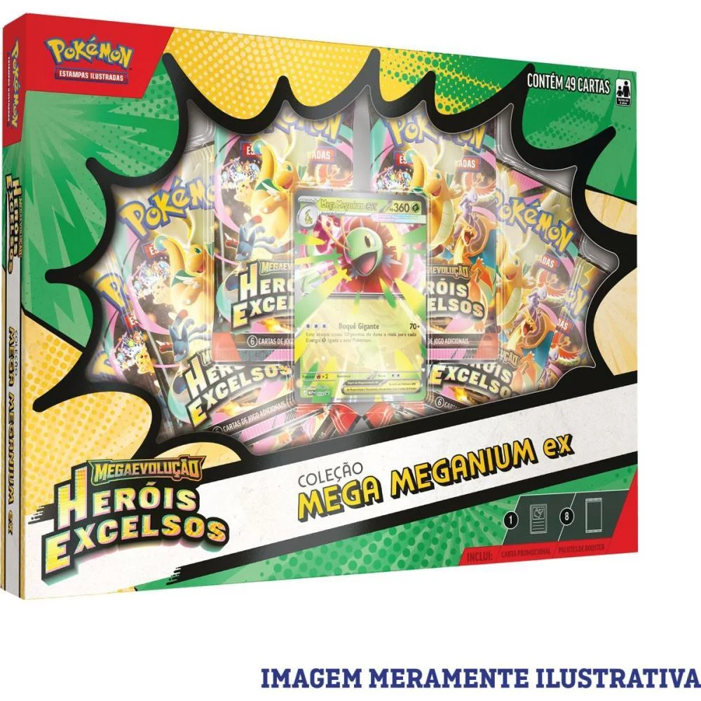 Jogo De Cartas Pokemon Box Herois Excelsos (S Copag - imagem 4