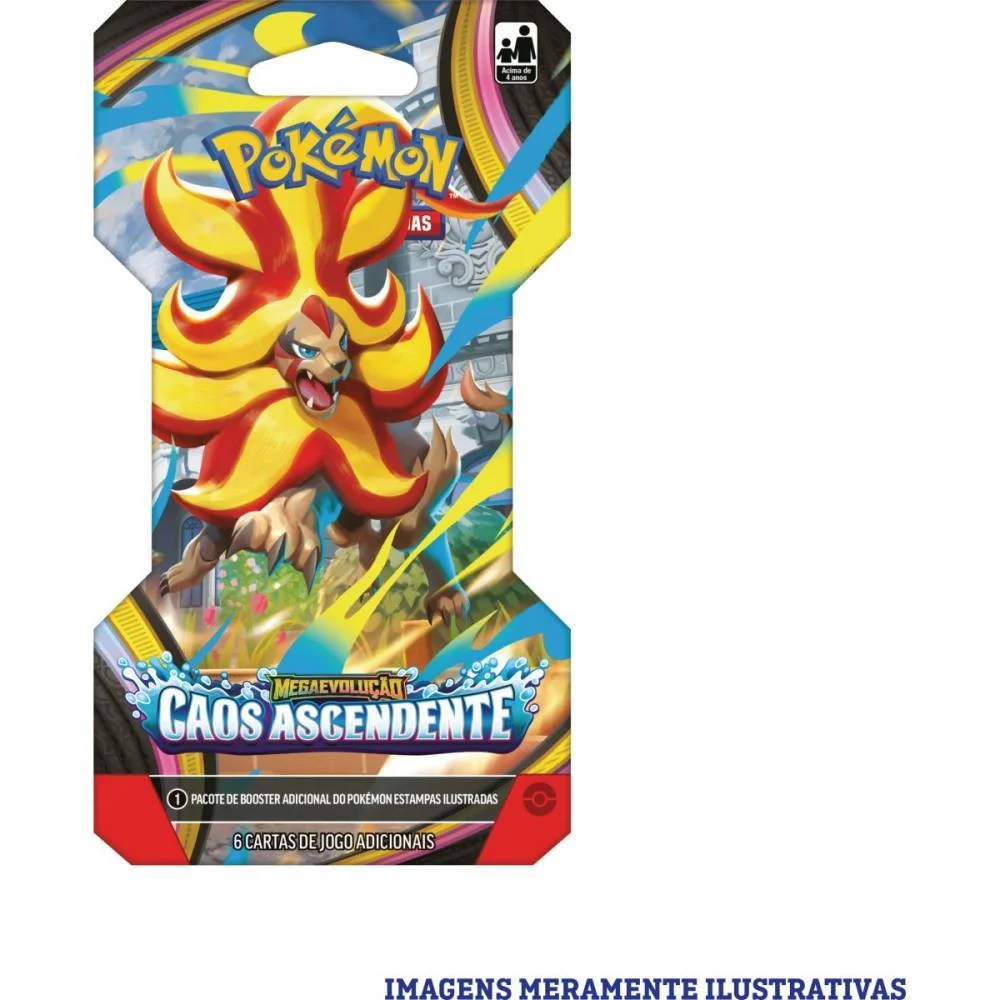 Jogo De Cartas Pokemon Me04 Caos Ascendente Copag C/ 24 Unidades - imagem 5