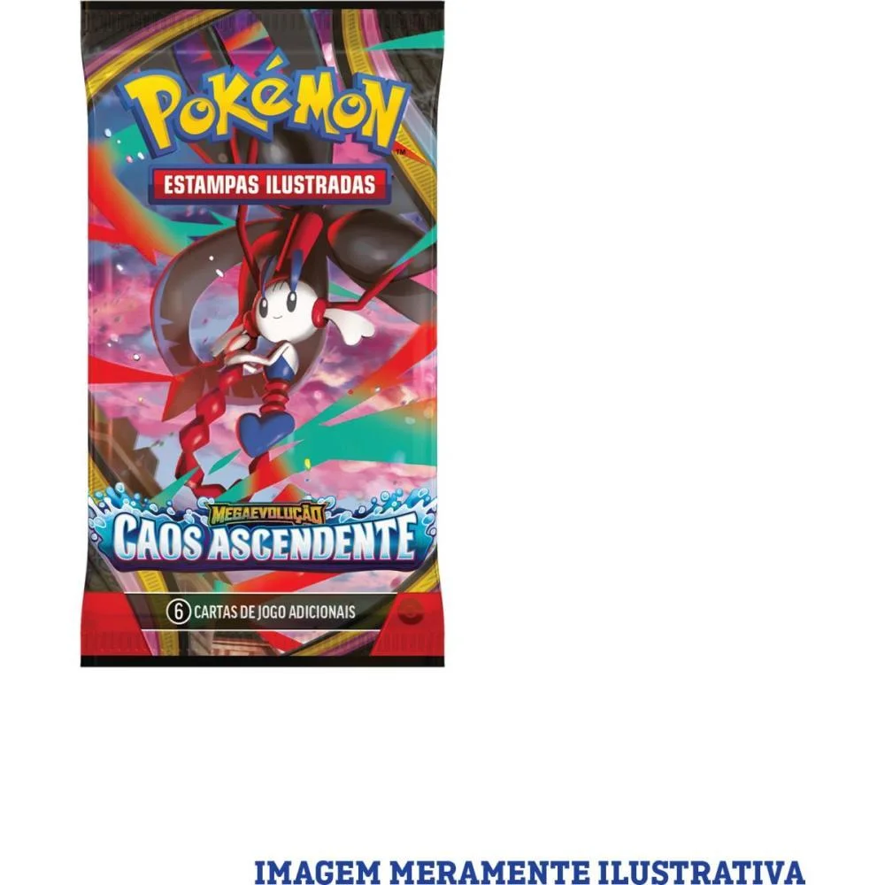 Jogo De Cartas Pokemon Me04 Caos Ascendente Copag C/ 36 Unidades - imagem 2