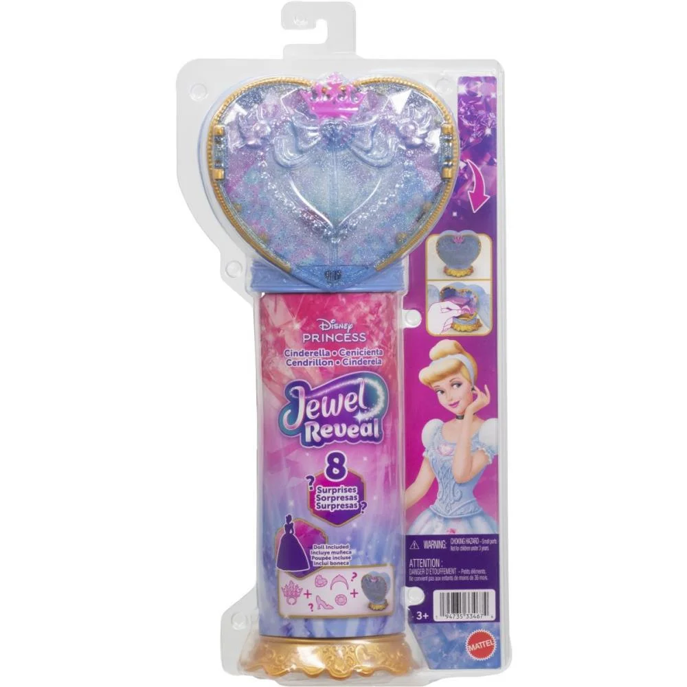 Boneca Disney Princesa Reveal Cinderela Mattel - imagem 5