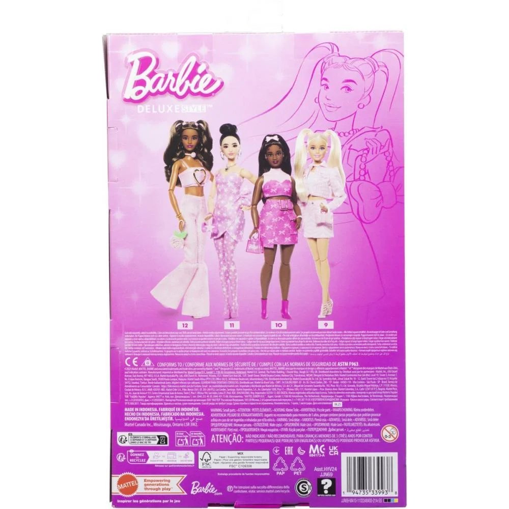 Barbie Fashion Deluxe Style C/Jaqueta Rosa Mattel - imagem 10