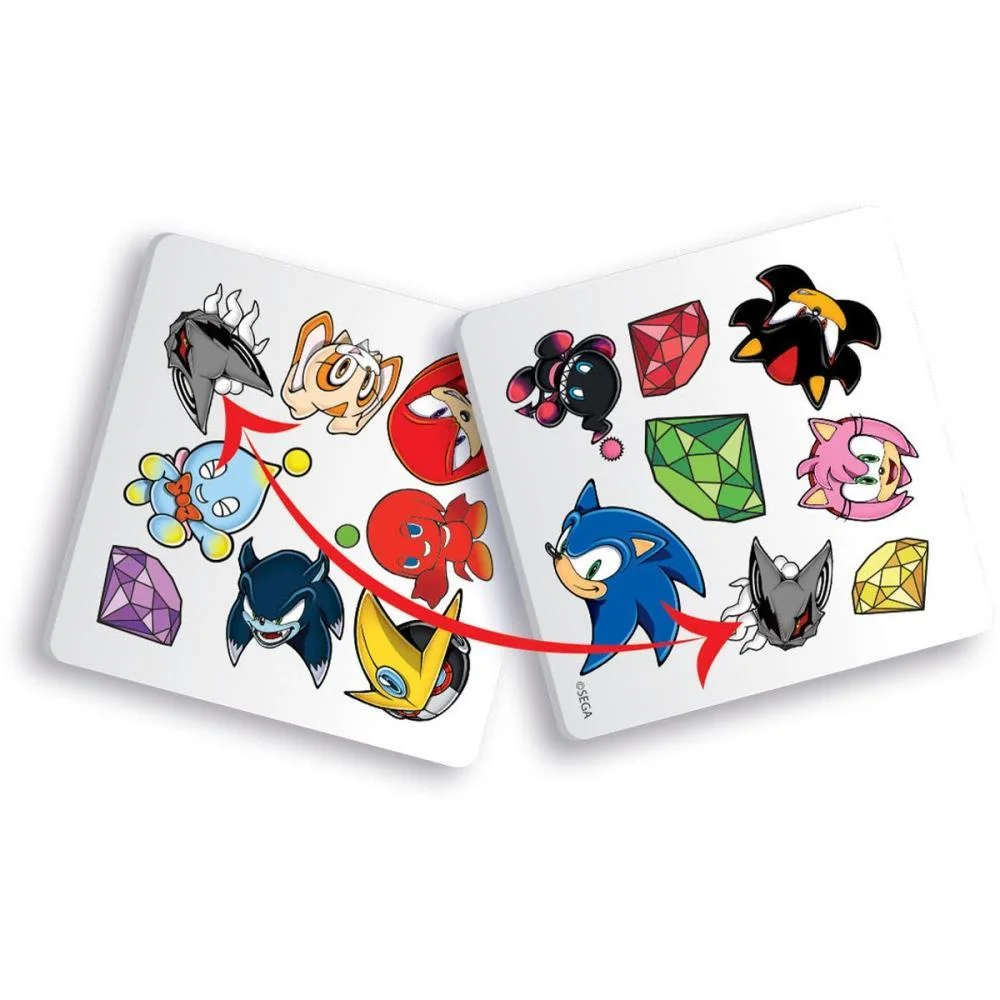 Jogo De Cartas Sonic Cade? 54 Cartas Ggb Plast - imagem 3