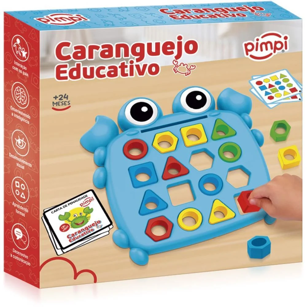 Brinquedo Educativo Caranguejo Educativo Maral - imagem 4