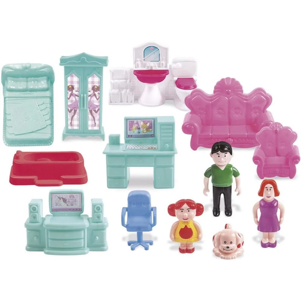 Brincando De Casinha Dreams House C/Luz/Som/Acessor Maral - imagem 5