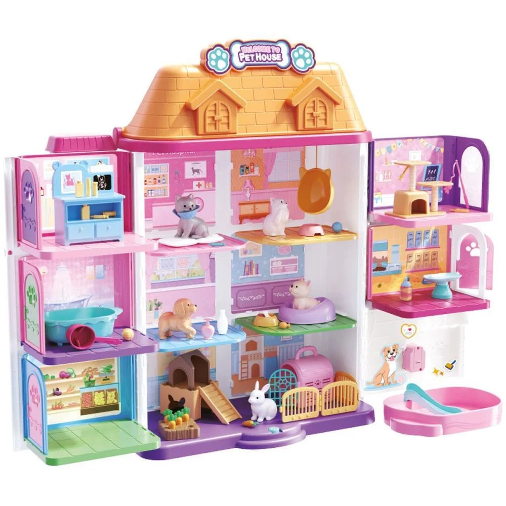 Brincando De Casinha Pet House Completa 75X56Cm Maral - imagem 2