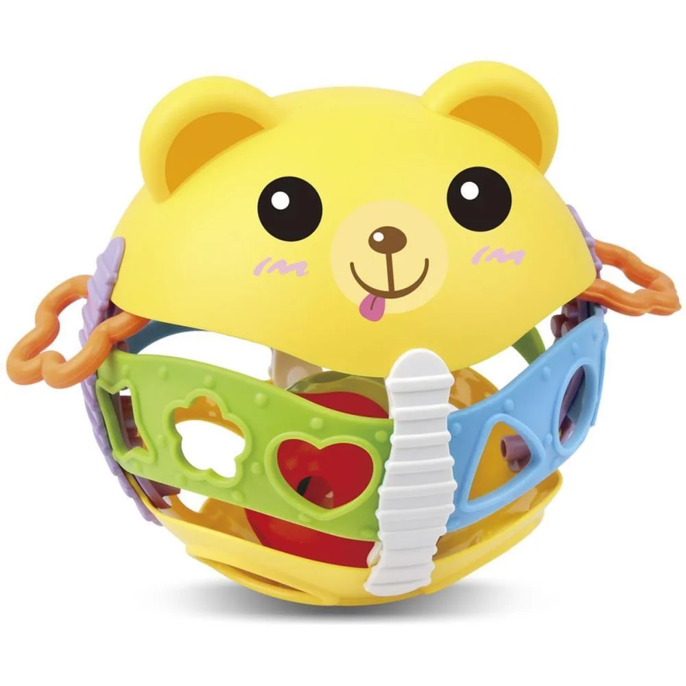 Brinquedo Para Bebe Roly Poly C/Chocalho E Formas Maral - imagem 2