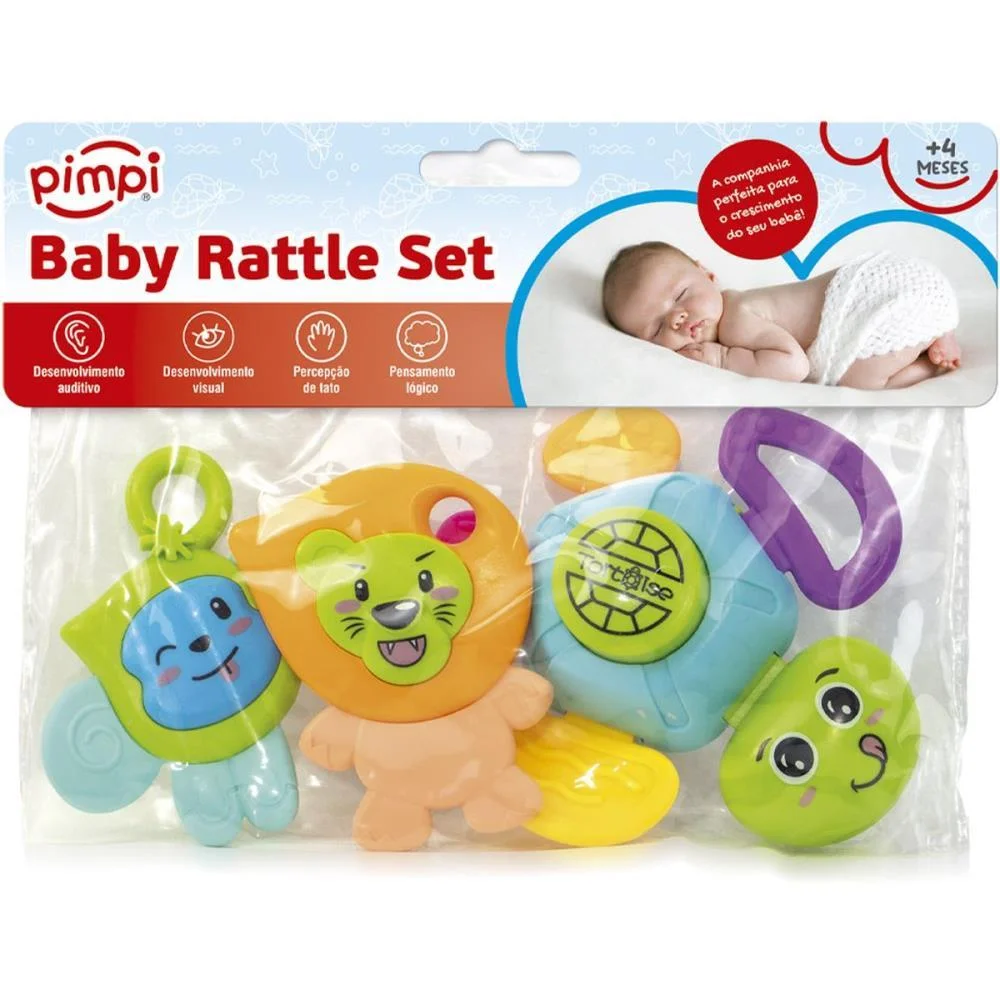 Mordedor E Chocalho Baby Rattle Maral - imagem 4