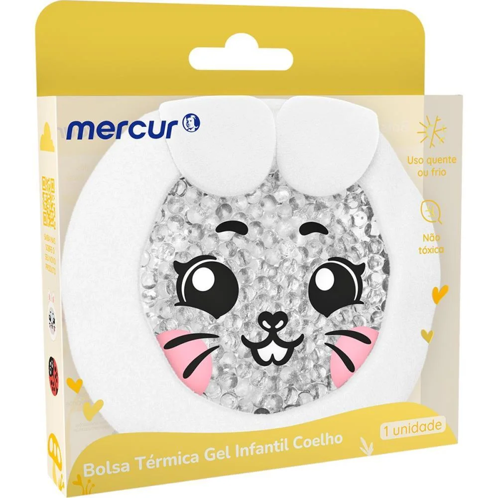 Bolsa Terapeutica Termica Gel Infantil Coelho Mercur - imagem 5