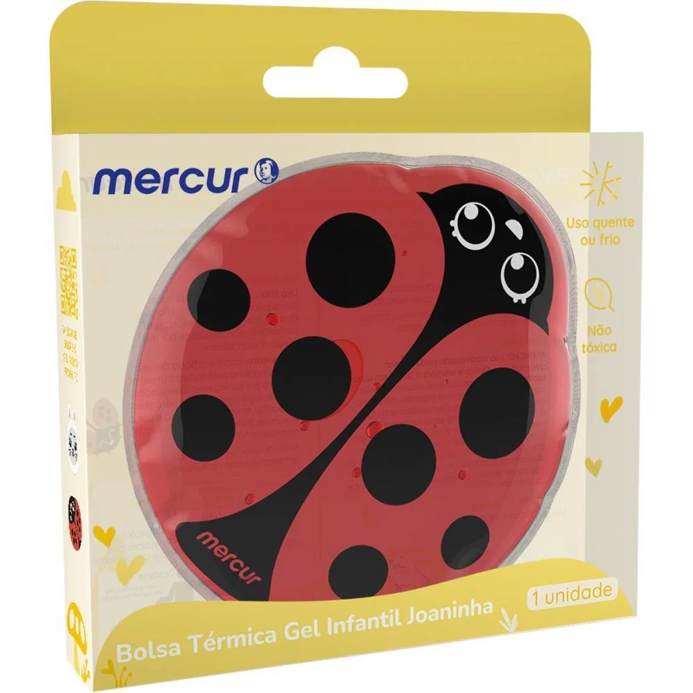 Bolsa Terapeutica Termica Gel Infantil Joaninha Mercur - imagem 5