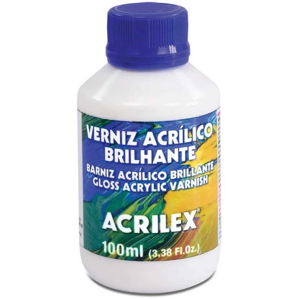 Produto Para Artesanato Verniz Acrilico Brilhante 100M Acrilex (Pct.c/06) - imagem 2