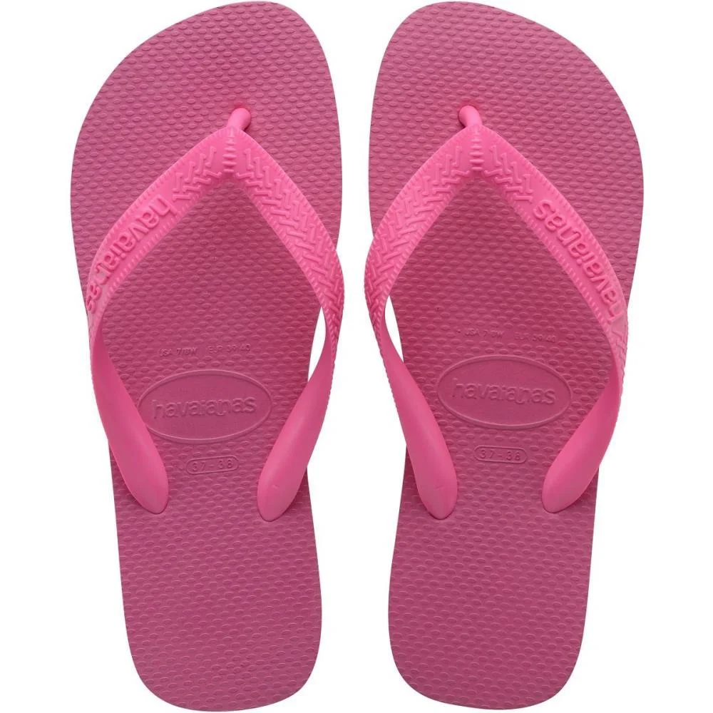 Chinelo Havaianas Top 35/6 Rosa Flux Havaianas (Par) - imagem 2