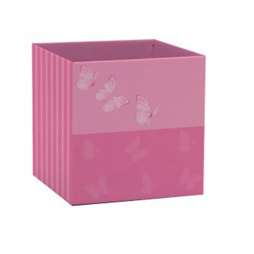 Cachepot Paper Decorado Pote 15 Butterfly Quadrado 15X Xingo Embalagens (Pct.c/10) - imagem 3