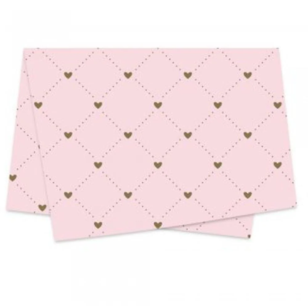Poli Sujinho Decorado 49X69Cm Heart Rosa Quartz Xingo Embalagens (Pct.c/50) - imagem 2