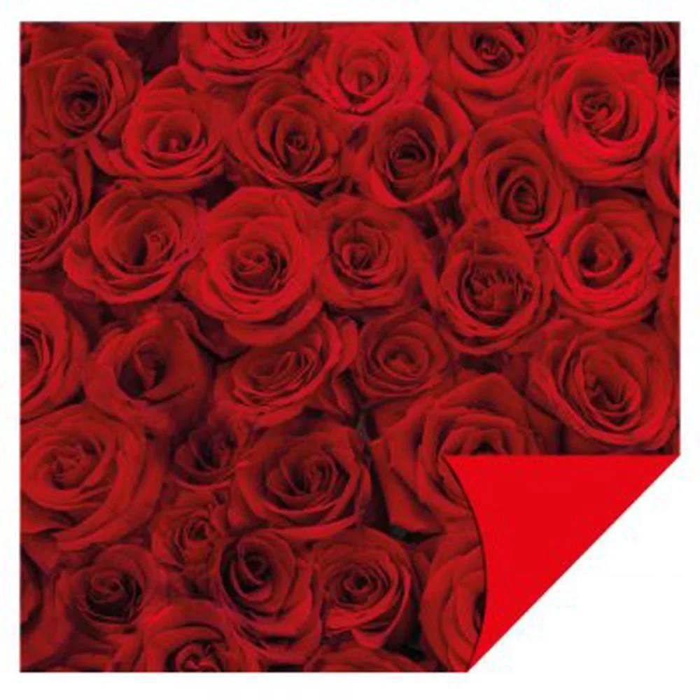 Poli Dupla Face 58X58Cm Scarlet Perolizado Xingo Embalagens (Pct.c/25) - imagem 2