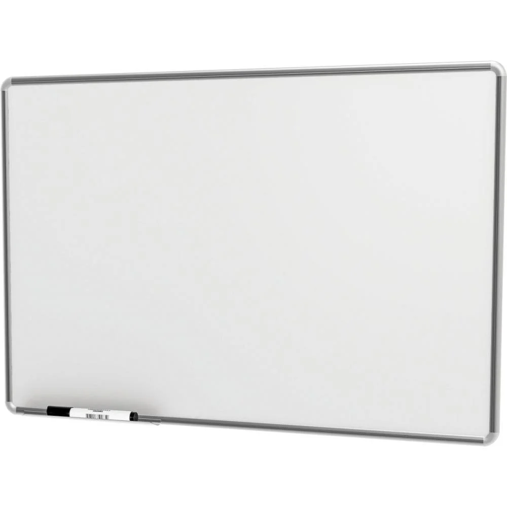 Quadro Branco Moldura Aluminio 090X060Cm Popular Stalo (Pct.c/02) - imagem 3