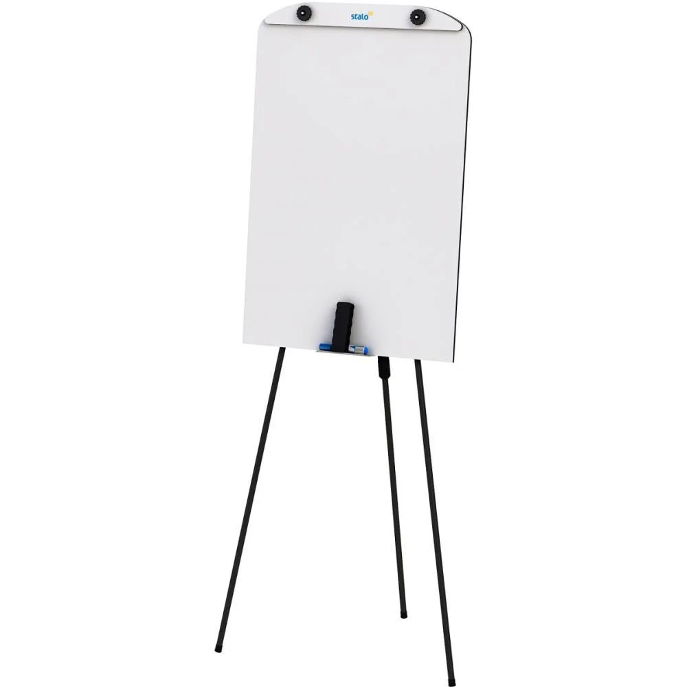 Cavalete Para Flip-Chart Mdf Natural Retratil 1,73M Stalo - imagem 3