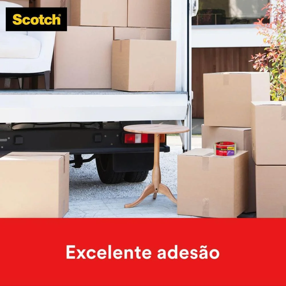 Fita Para Empacotamento Scotch Corta Facil 45Mmx40M Tr 3M - imagem 6