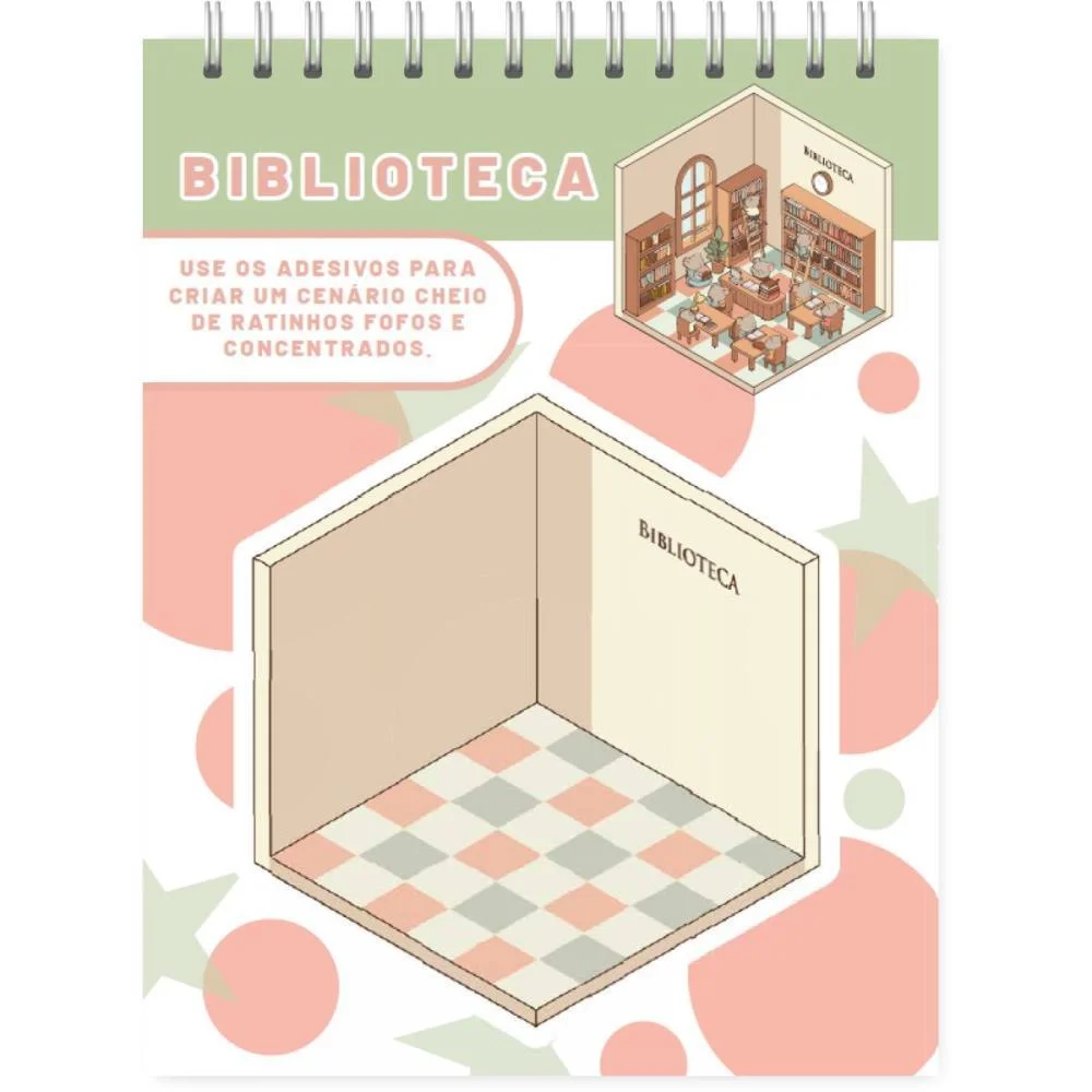 Livro Com Adesivos Cenario Construa Seu Mundo Culturama - imagem 10