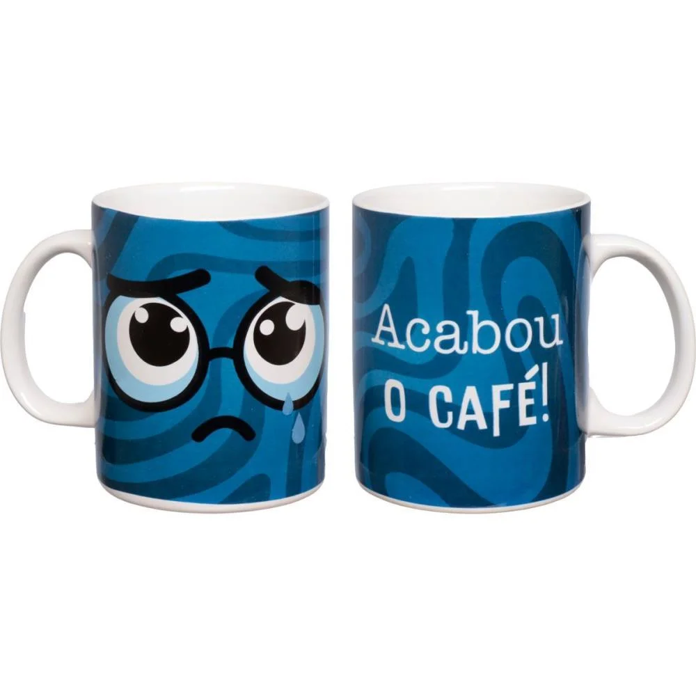 Caneca Decorada Humor Tristeza 330Ml Western - imagem 3