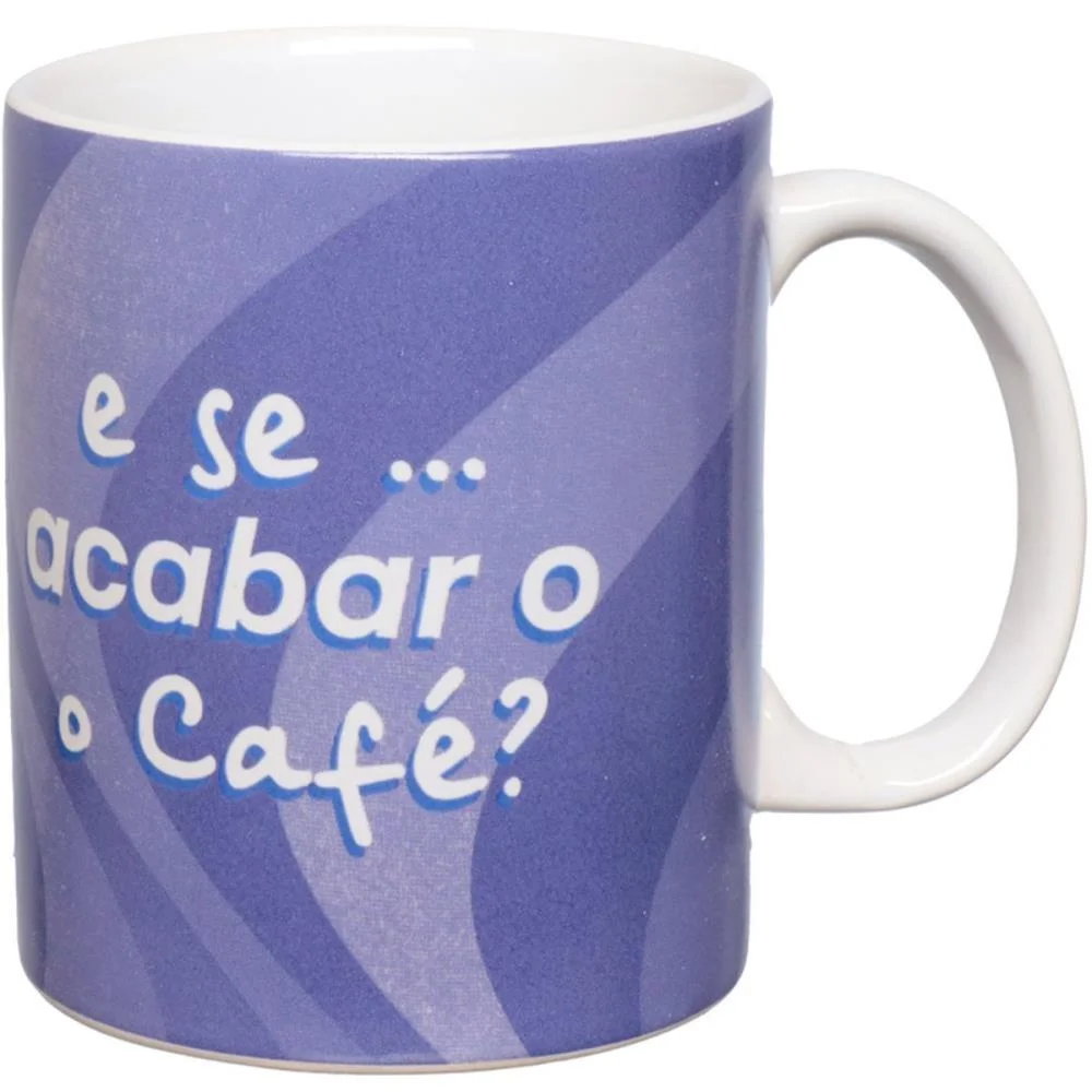 Caneca Decorada Humor Medo 330Ml Western - imagem 4