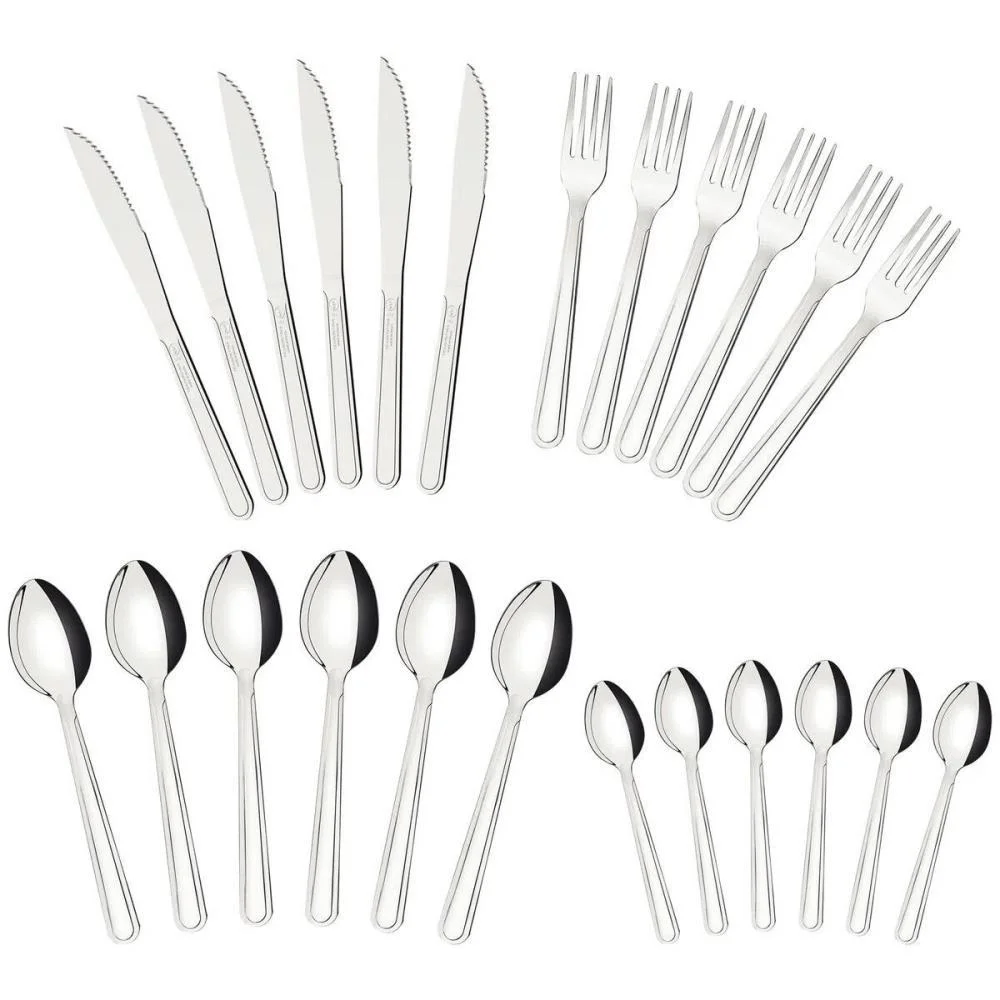 Talher Faqueiro Buzios 24Pc Inox Tramontina - imagem 4
