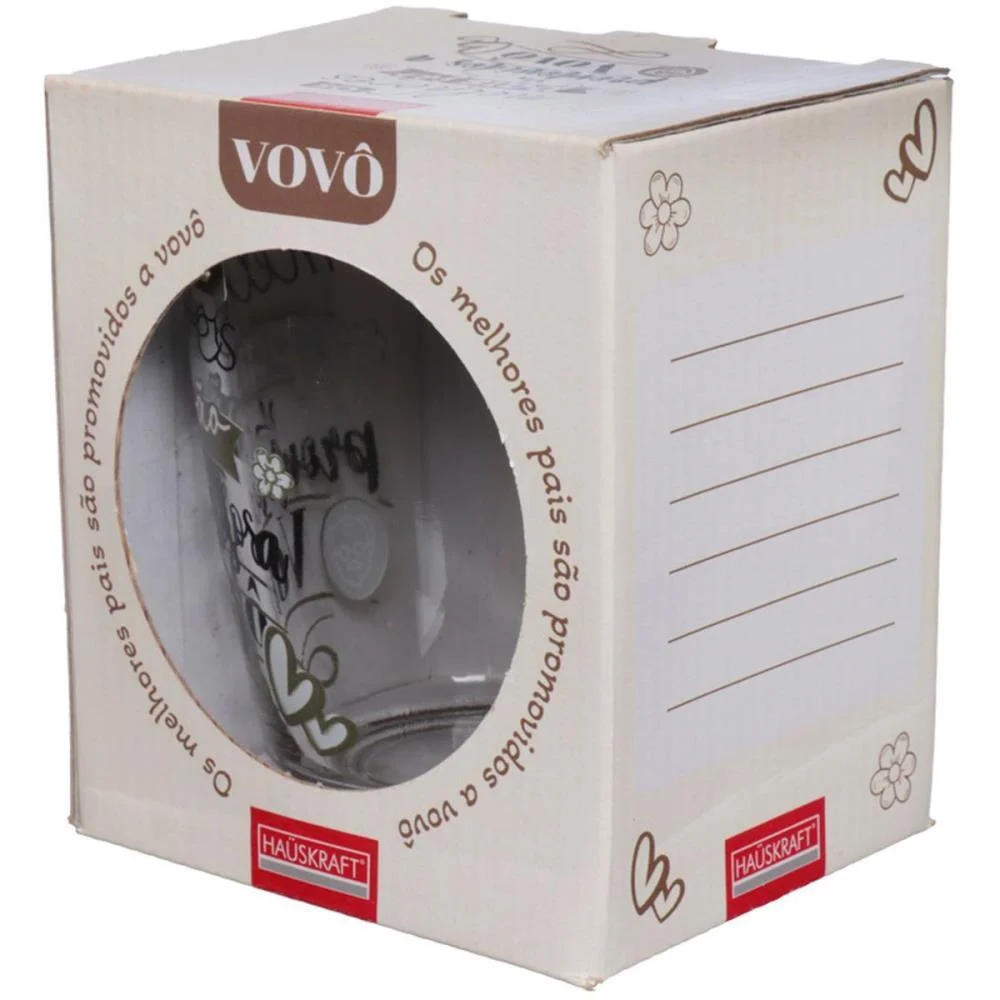 Caneca De Vidro Promovido Vovo 320Ml Western - imagem 6