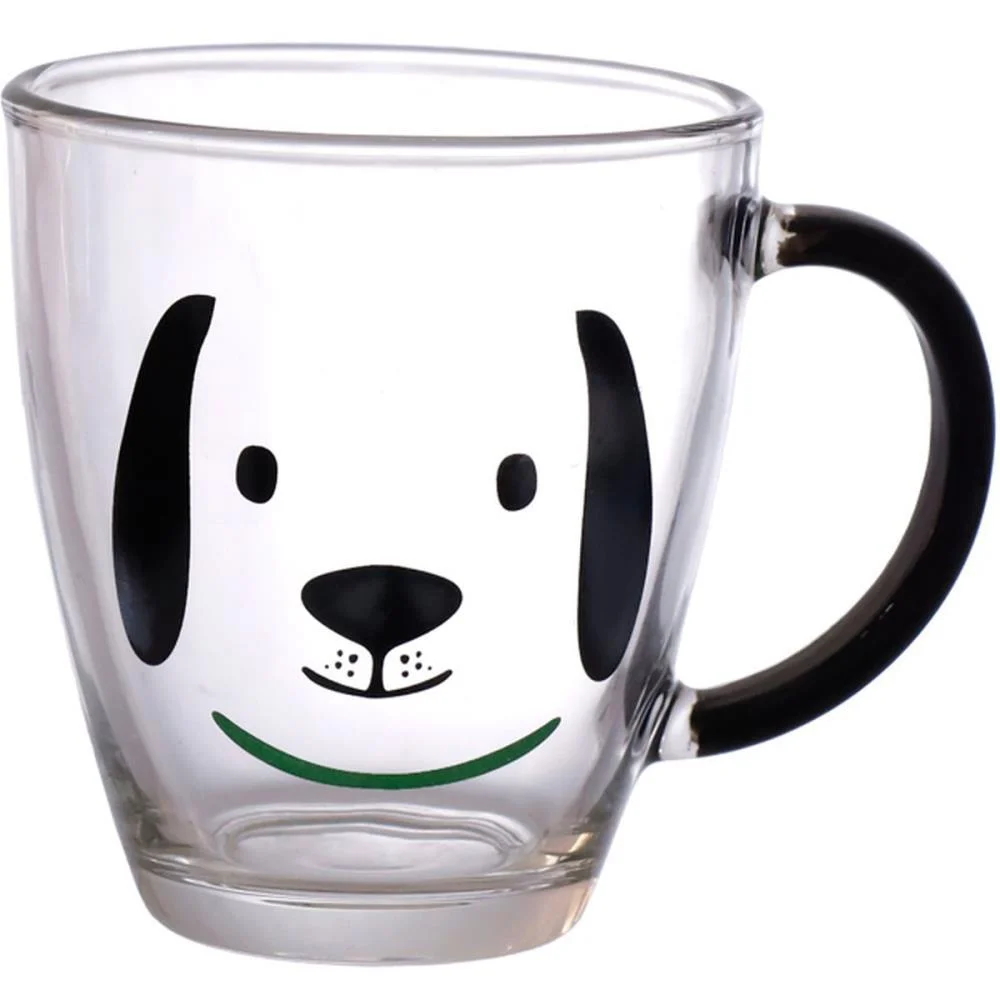 Caneca De Vidro Cachorrinho 365Ml Western - imagem 4