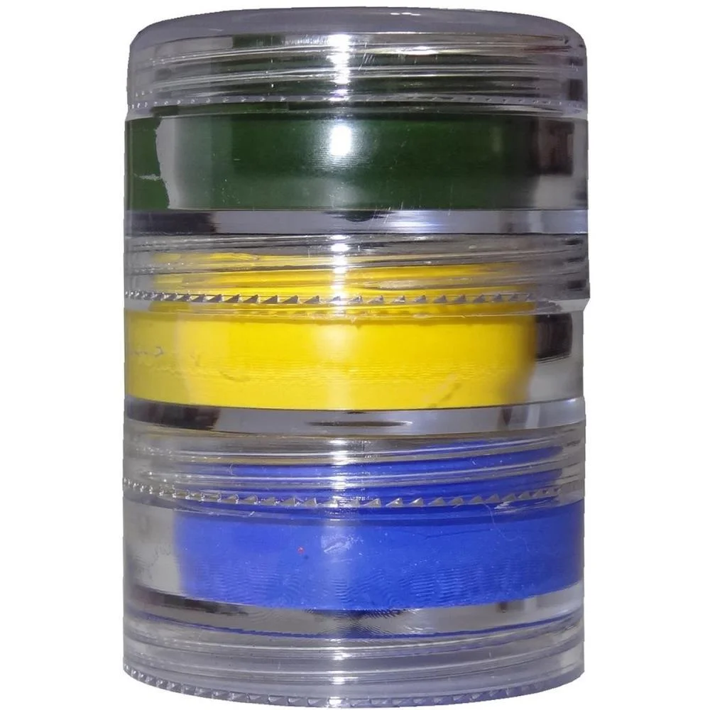 Copa Do Mundo Pintura Facial Cremosa Az/Vd/A Colormake (Kit.c/03) - imagem 3