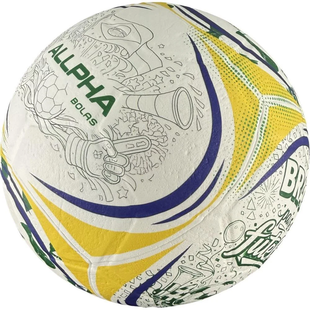 Copa Do Mundo Bola Futebol Brasil Eva (S) Allpha Bolas - imagem 4