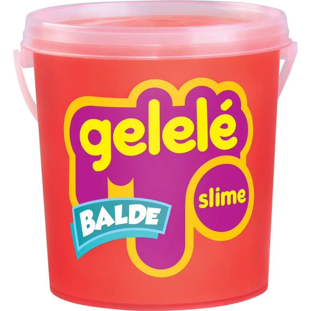 Slime Gelelé Balde Tradicional 457G Doce Brinquedo (Dp.c/12) - imagem 4