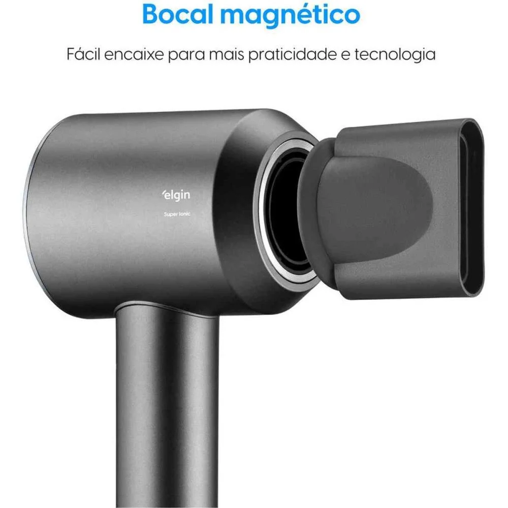 Secador De Cabelo Super Ionic 220V Elgin (Unidade) - imagem 4