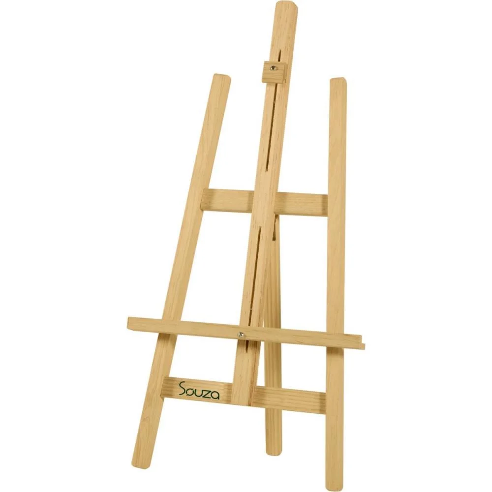 Cavalete Para Pintura Natural 75Cm De Mesa Souza (Unidade) - imagem 2