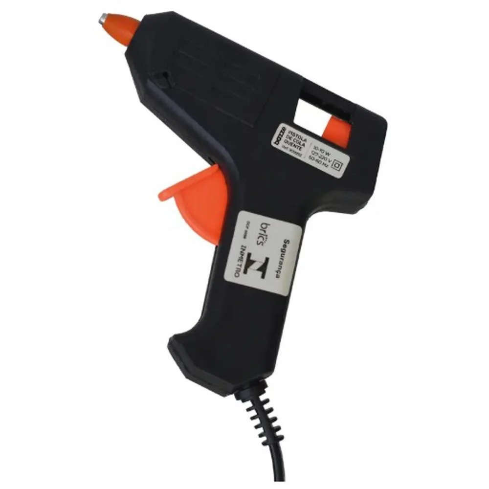 Pistola De Cola Quente Bazze 10-10W Pequena Bivolt Summit (Unidade) - imagem 5