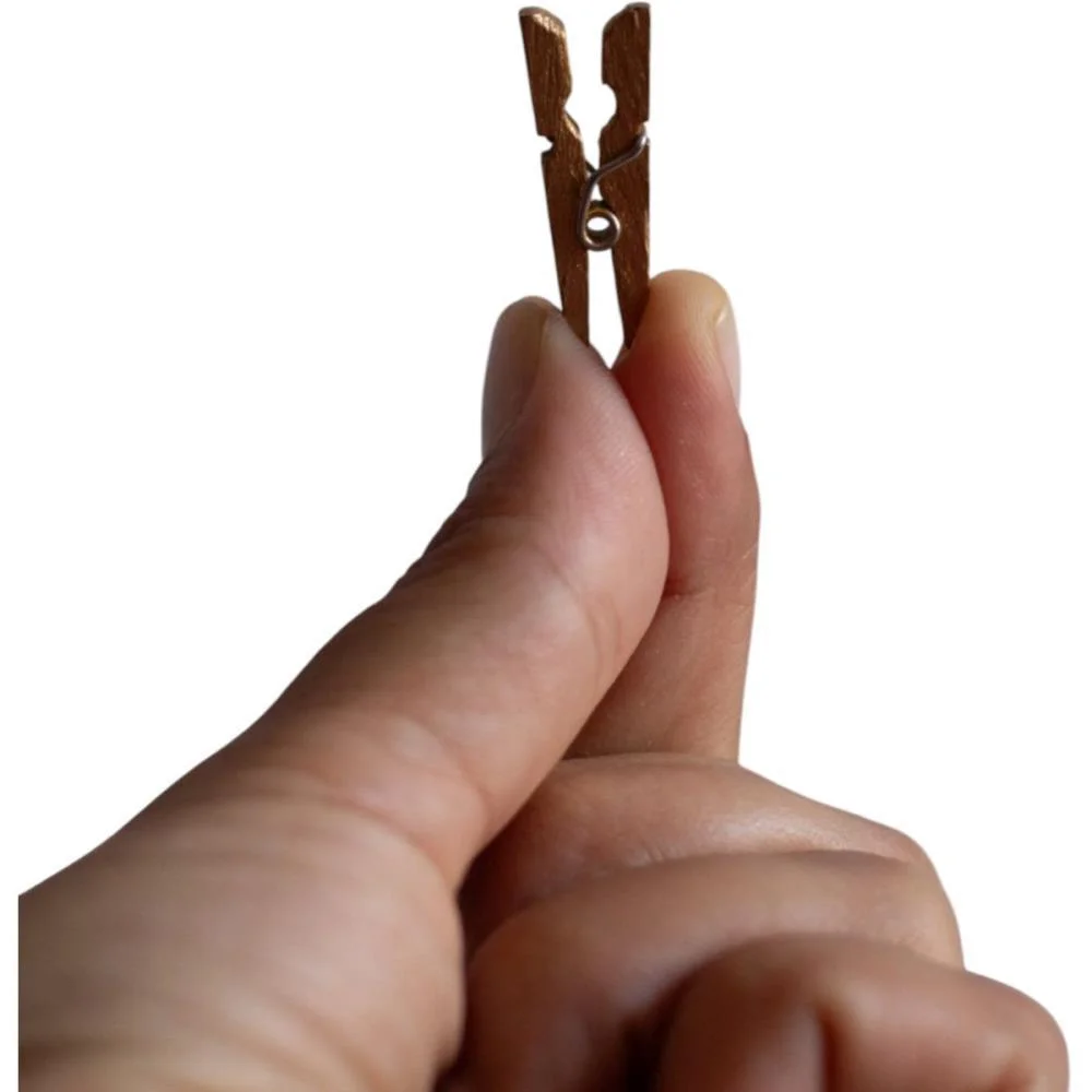 Artesanato Miniatura Pregador Ouro 2,5Cm Kit (Pct.c/100) - imagem 5