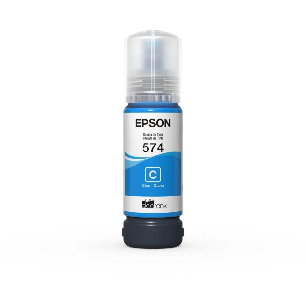 Refil De Tinta Epson 574 Ciano Epson (Unidade) - imagem 3