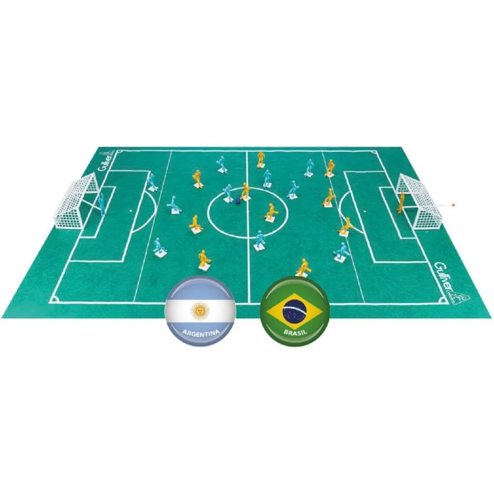 Futebol De Botao Club 2 Brasil X Argentina Gulliver - imagem 3