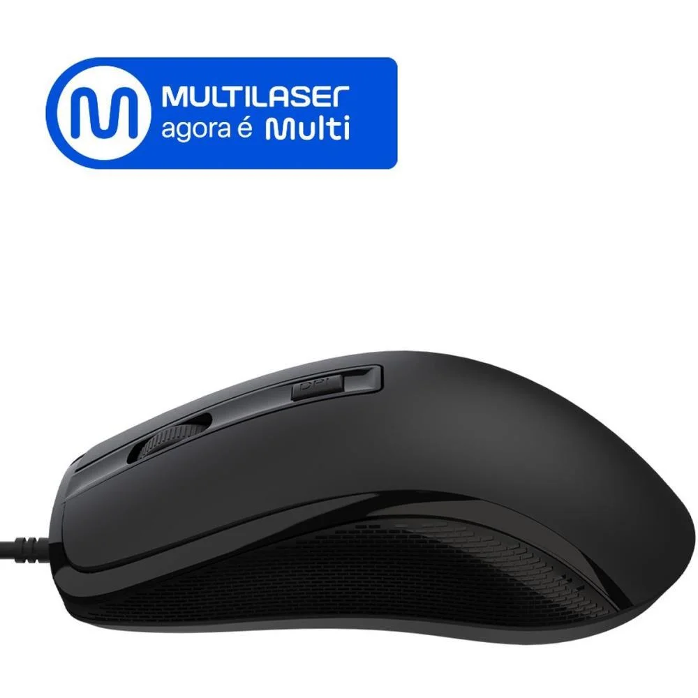 Mouse Optico Usb 2400Dpi 4Otoes Preto Multi (Unidade) - imagem 6