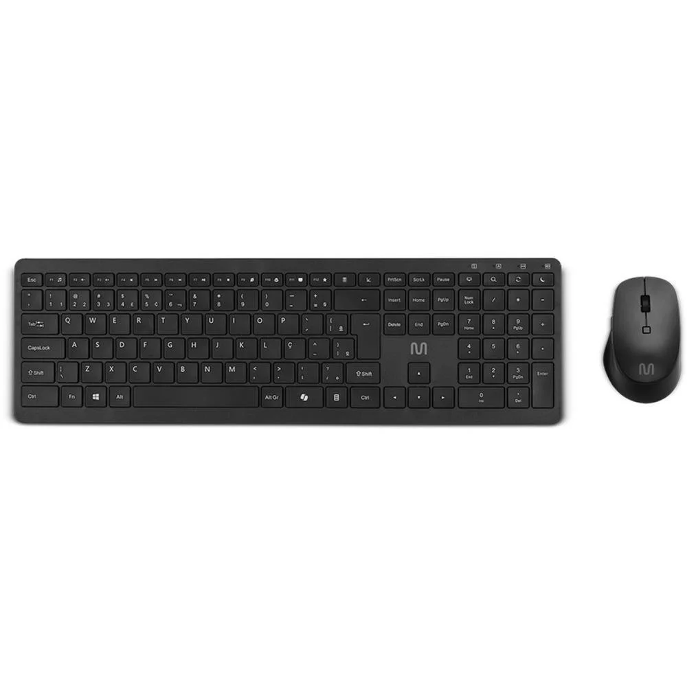 Kit Perifericos Teclado+Mouse Sem Fio Bluetoot Multi (Kit) - imagem 2